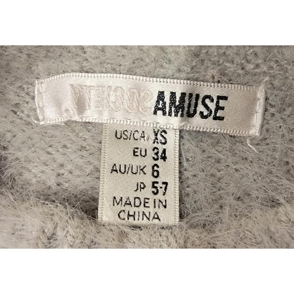 Amuse Society Women's Cozy Sweater size xsmall - Picture 6 of 7